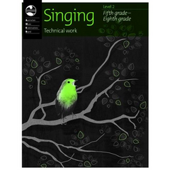 AMEB Singing Technical Work Book - 2010 Grade 5 to 8-Vocal-AMEB-Engadine Music
