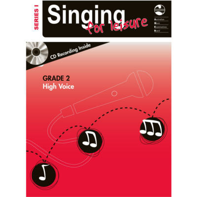 AMEB Singing for Leisure Series 1 - High Voice Grade 2-Vocal-AMEB-Engadine Music