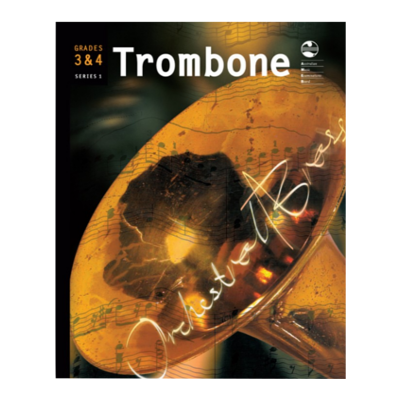 AMEB Trombone Series 1 - Grades 3 & 4 Orchestral Brass-Brass-AMEB-Engadine Music