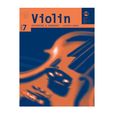 AMEB Violin Series 7 - Recording and Handbook Grade 7-Strings-AMEB-Engadine Music