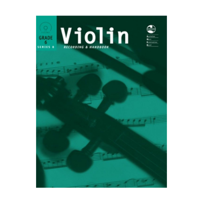 AMEB Violin Series 8 - Recording and Handbook Grade 6-Strings-AMEB-Engadine Music