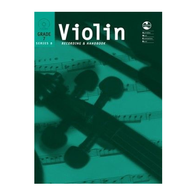 AMEB Violin Series 8 - Recording and Handbook Grade 7-Strings-AMEB-Engadine Music