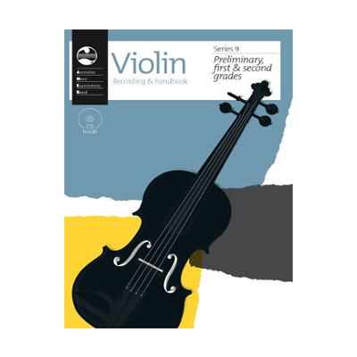 AMEB Violin Series 9- Recording and Handbook Preliminary To Grade 2-Strings-AMEB-Engadine Music