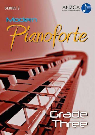 ANZCA Modern Pianoforte, Series 2 - Grade 3-Piano & Keyboard-ANZCA-Engadine Music