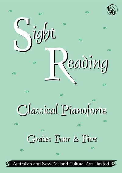 ANZCA Sight Reading – Classical Pianoforte, Grades Four & Five