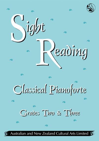 ANZCA Sight Reading – Classical Pianoforte, Grades Two & Three