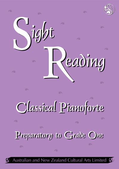 ANZCA Sight Reading – Classical Pianoforte, Preparatory to Grade One