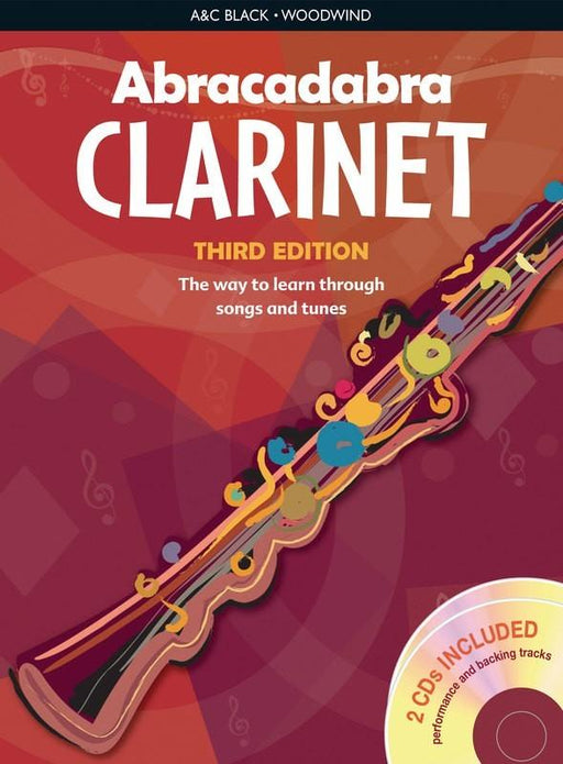 Abracadabra Clarinet 3rd Edition Book + 2CDs-Woodwind-Collins Music-Engadine Music
