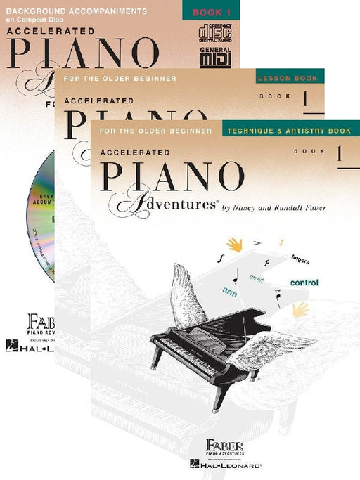 Accelerated Piano Adventures for the Older Beginner Book 1 - Various