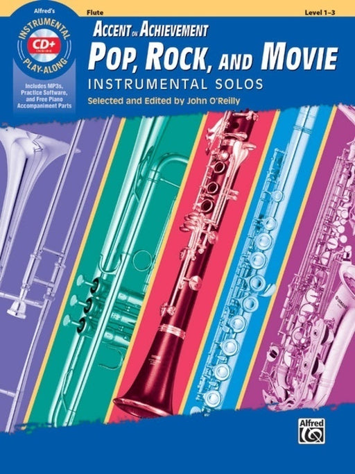 Accent on Achievement Pop, Rock, and Movie Instrumental Solos - Book & CD