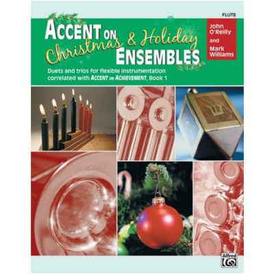 Accent on Christmas & Holiday Ensembles - Flute-Flexband Arrangement-Alfred-Engadine Music