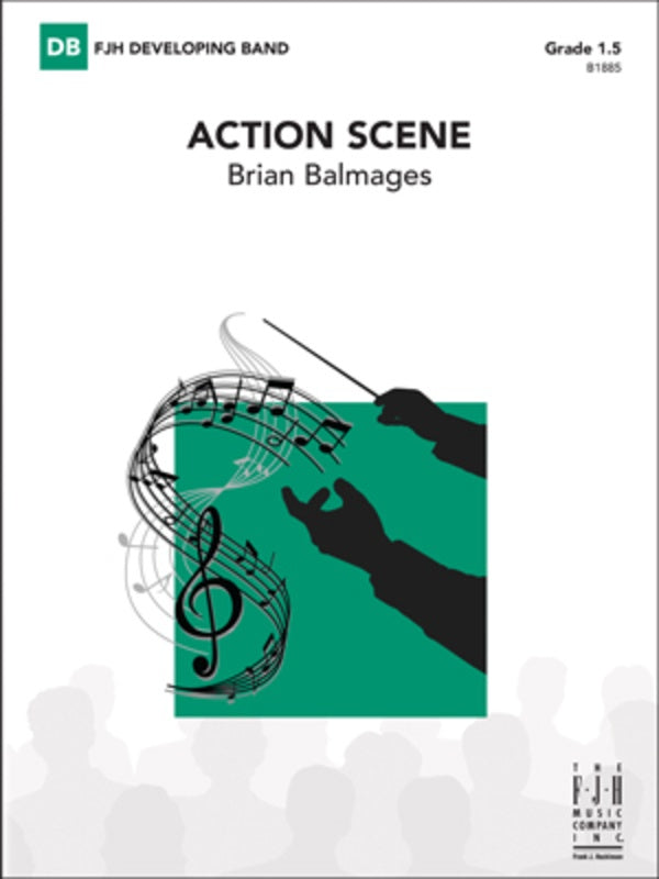 Action Scene, Brian Balmages, Concert Band Grade 1.5