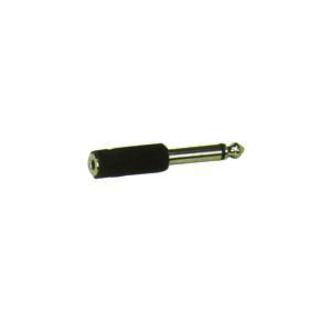 Adaptor 3.5mm Mono Socket Femaile to 6.3mm Mono Male Jack