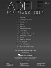 Adele - For Piano Solo - 3rd Edition