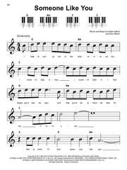 Adele - Super Easy Piano Songbook - Piano