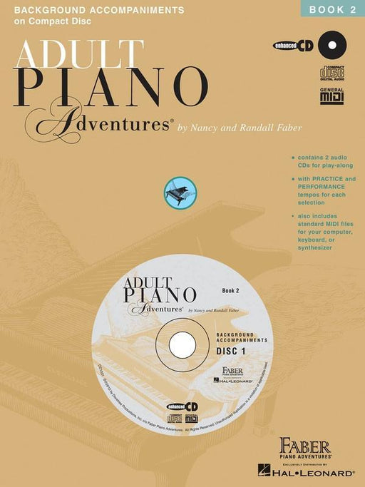 Adult Piano Adventures All-in-One Lesson Book 2 - CD-Piano & Keyboard-Faber Piano Adventures-Engadine Music