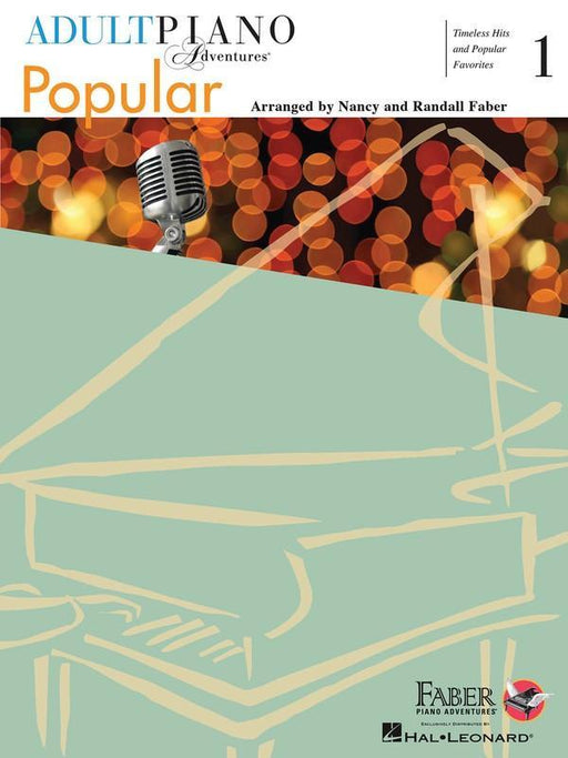 Adult Piano Adventures Popular Book 1-Piano & Keyboard-Faber Piano Adventures-Engadine Music