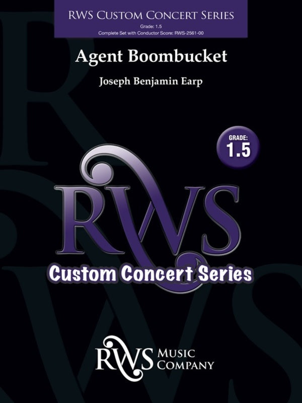 Agent Boombucket - Concert Band Grade 1.5