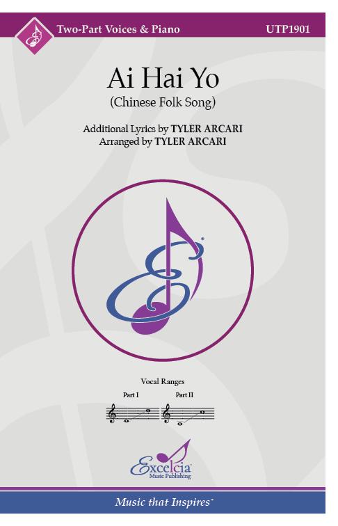 Ai Hai Yo, Arr. Tyler Arcari Choral Unison/2 Part-Choral-Excelcia Music-Engadine Music