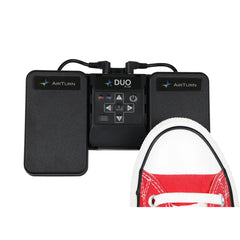 AirTurn Duo 500 Dual Bluetooth Wireless Pedal w/ Bluetooth Remote