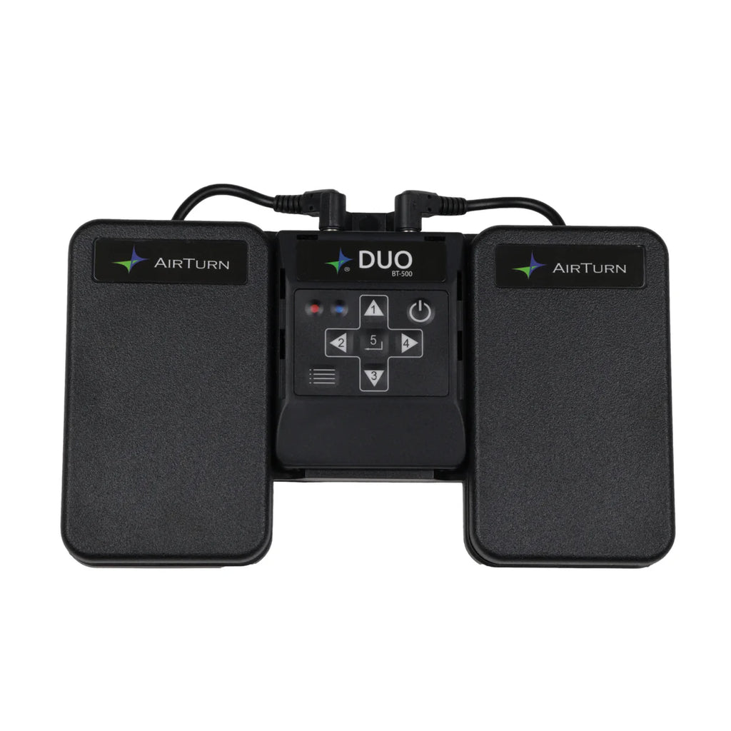 AirTurn Duo 500 Dual Bluetooth Wireless Pedal w/ Bluetooth Remote