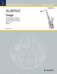 Albeniz - Tango Op. 165 No.2 violin-Strings-Schott Music-Engadine Music