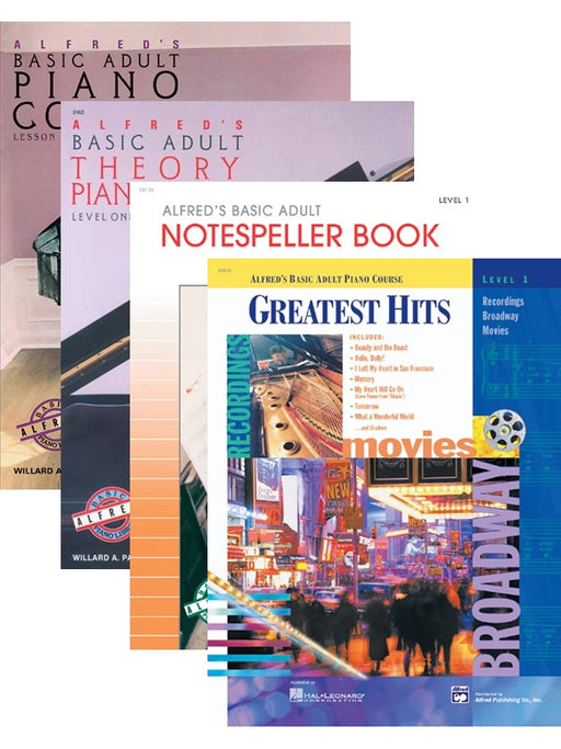 Alfreds Basic Adult Piano Course 1 - Various