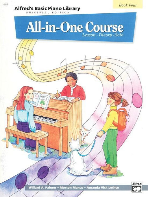 Alfreds Basic All-in-One Course - Book 4-Piano & Keyboard-Alfred-Engadine Music
