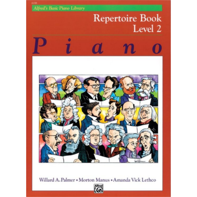 Alfreds Basic Piano Course - Repertoire Book 2-Piano & Keyboard-Alfred-Engadine Music