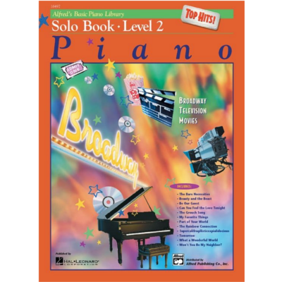 Alfreds Basic Piano Course - Top Hits! Solo Book 2-Piano & Keyboard-Alfred-Engadine Music