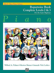 Alfreds Basic Piano Library Complete 2 & 3 For Late Beginner - Various
