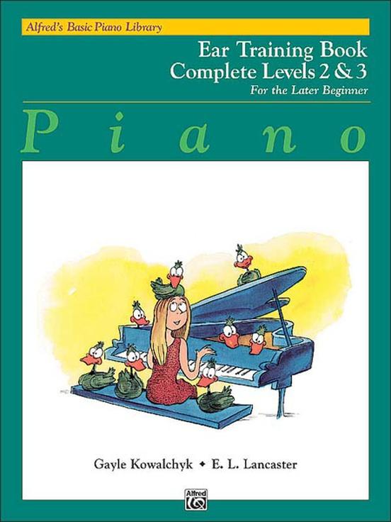 Alfreds Basic Piano Library: Ear Training Book Complete 2 & 3 For Late Beginner-Piano & Keyboard-Alfred-Engadine Music