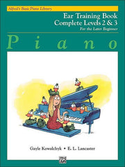 Alfreds Basic Piano Library: Ear Training Book Complete 2 & 3 For Late Beginner-Piano & Keyboard-Alfred-Engadine Music