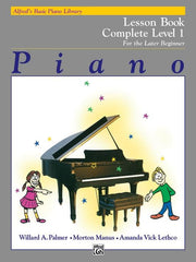Alfreds Basic Piano Library: Lesson Book Complete 1 For Late Beginner-Piano & Keyboard-Alfred-Engadine Music