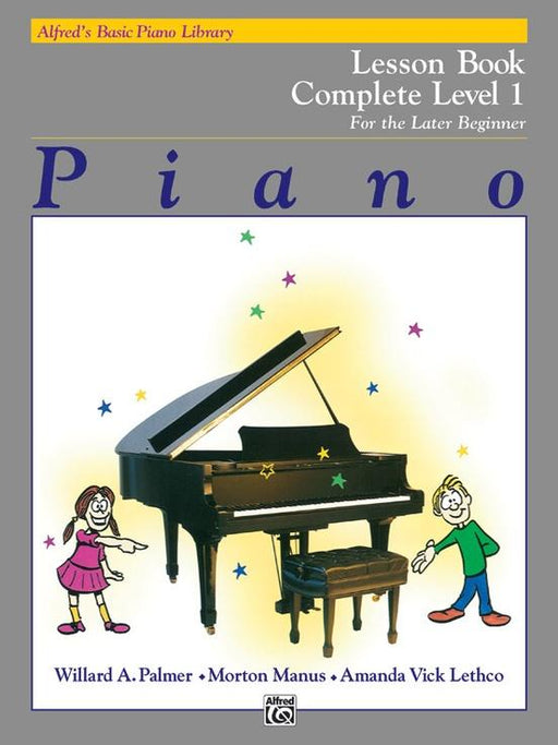 Alfreds Basic Piano Library: Lesson Book Complete 1 For Late Beginner-Piano & Keyboard-Alfred-Engadine Music
