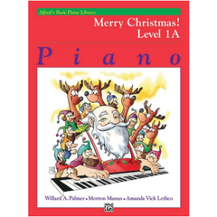Alfreds Basic Piano Library - Merry Christmas! Book 1A-Piano & Keyboard-Alfred-Engadine Music