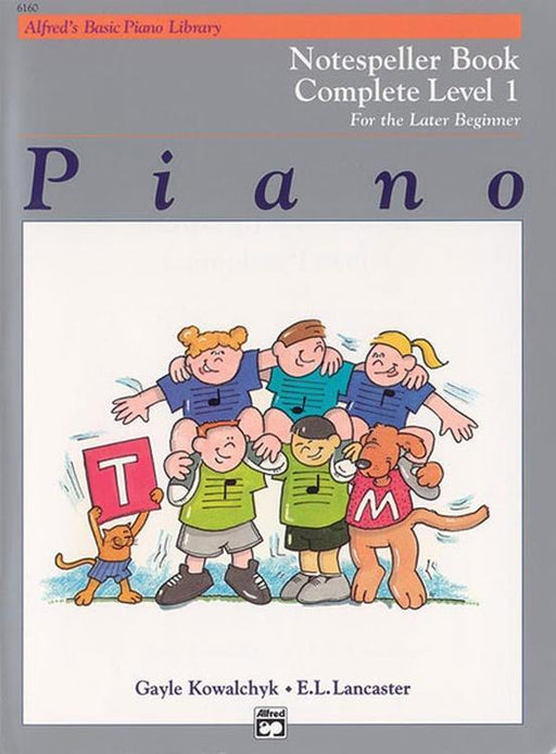 Alfreds Basic Piano Library: Notespeller Book Complete 1 For Late Beginner-Piano & Keyboard-Alfred-Engadine Music