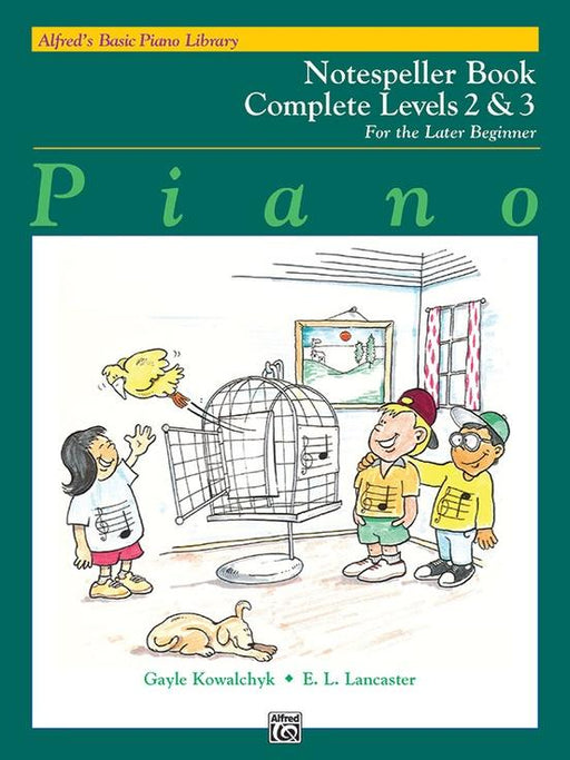 Alfreds Basic Piano Library: Notespeller Book Complete 2 & 3 For Late Beginner-Piano & Keyboard-Alfred-Engadine Music