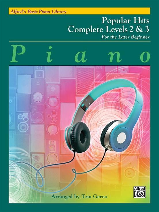 Alfreds Basic Piano Library: Popular Hits Complete Levels 2 & 3 For Late Beginner-Piano & Keyboard-Alfred-Engadine Music