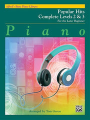 Alfreds Basic Piano Library: Popular Hits Complete Levels 2 & 3 For Late Beginner-Piano & Keyboard-Alfred-Engadine Music