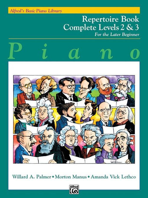 Alfreds Basic Piano Library: Repertoire Book Complete 2 & 3 For Late Beginner-Piano & Keyboard-Alfred-Engadine Music