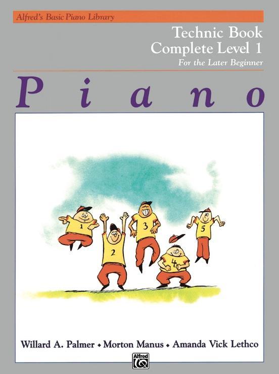 Alfreds Basic Piano Library: Technic Book Complete 1 For Late Beginner-Piano & Keyboard-Alfred-Engadine Music