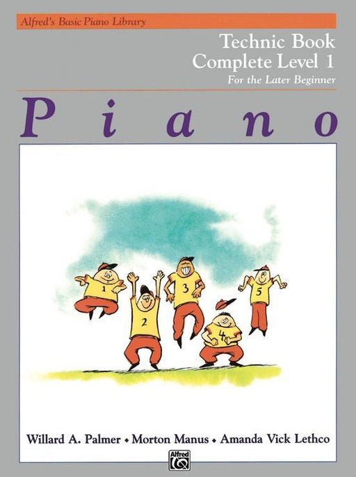 Alfreds Basic Piano Library: Technic Book Complete 1 For Late Beginner-Piano & Keyboard-Alfred-Engadine Music