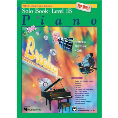 Alfreds Basic Piano Library - Top Hits! Solo Book 1B Bk/CD-Piano & Keyboard-Alfred-Engadine Music
