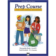Alfreds Basic Piano Prep Course - Notespeller E-Piano & Keyboard-Alfred-Engadine Music