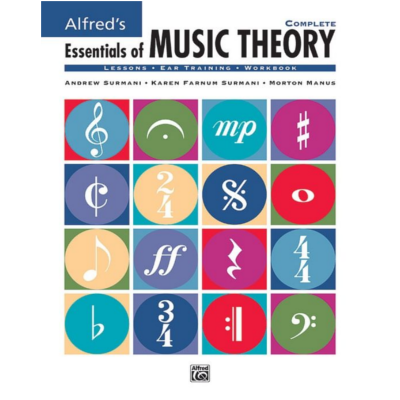 Alfreds Essentials of Music Theory: Complete - Book & 2 CDs-Music Theory-Alfred-Engadine Music
