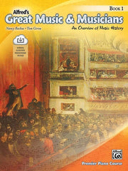 Alfreds Great Music & Musicians Book 1, Piano-Piano & Keyboard-Alfred-Engadine Music