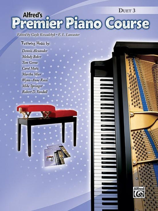 Alfreds Premier Piano Course, Duet 3-Piano & Keyboard-Alfred-Engadine Music