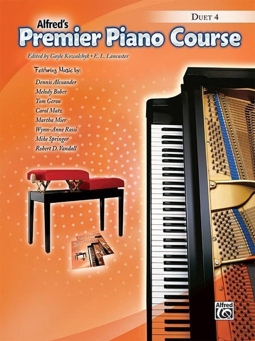 Alfreds Premier Piano Course, Duet 4-Piano & Keyboard-Alfred-Engadine Music