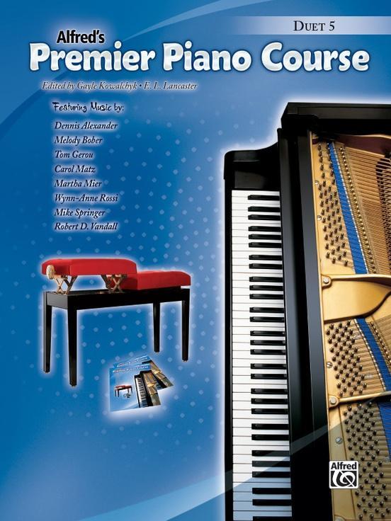 Alfreds Premier Piano Course, Duet 5-Piano & Keyboard-Alfred-Engadine Music
